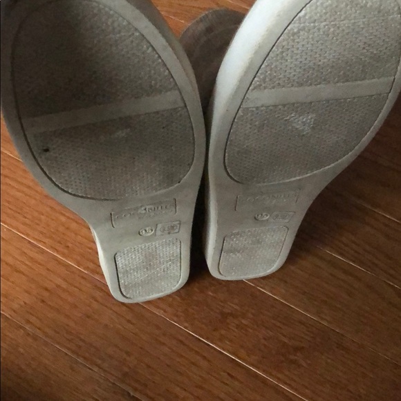 9.5 dark cream healed snake print booties leather - Picture 3 of 4